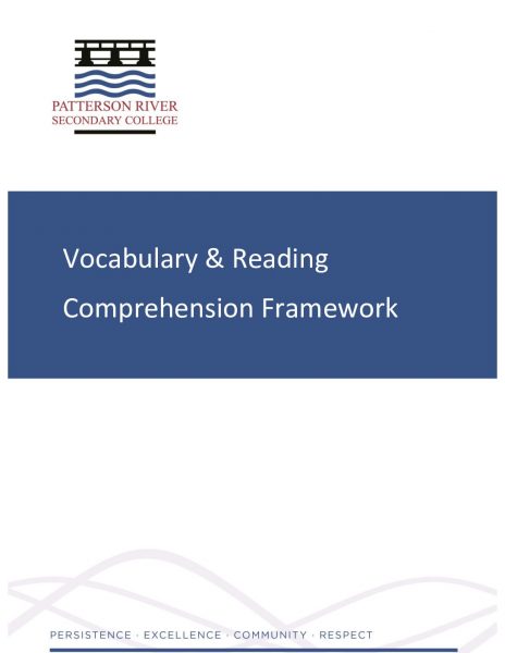 Vocabulary & Reading Comprehension Framework
